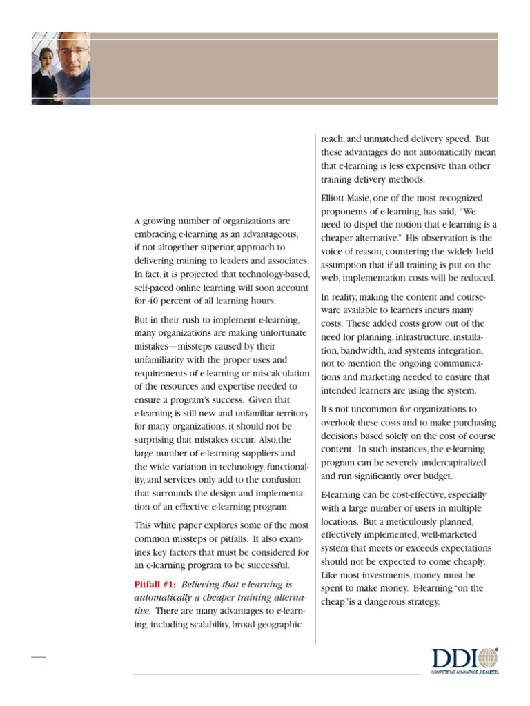 Avoidingelearningfailure WP Ddi | PDF | Educational Technology | Learning