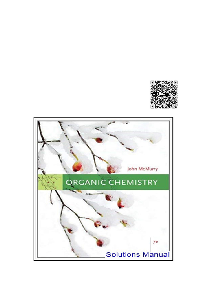 Organic Chemistry 7th Edition Mcmurry Solutions Manual | PDF | Pain ...