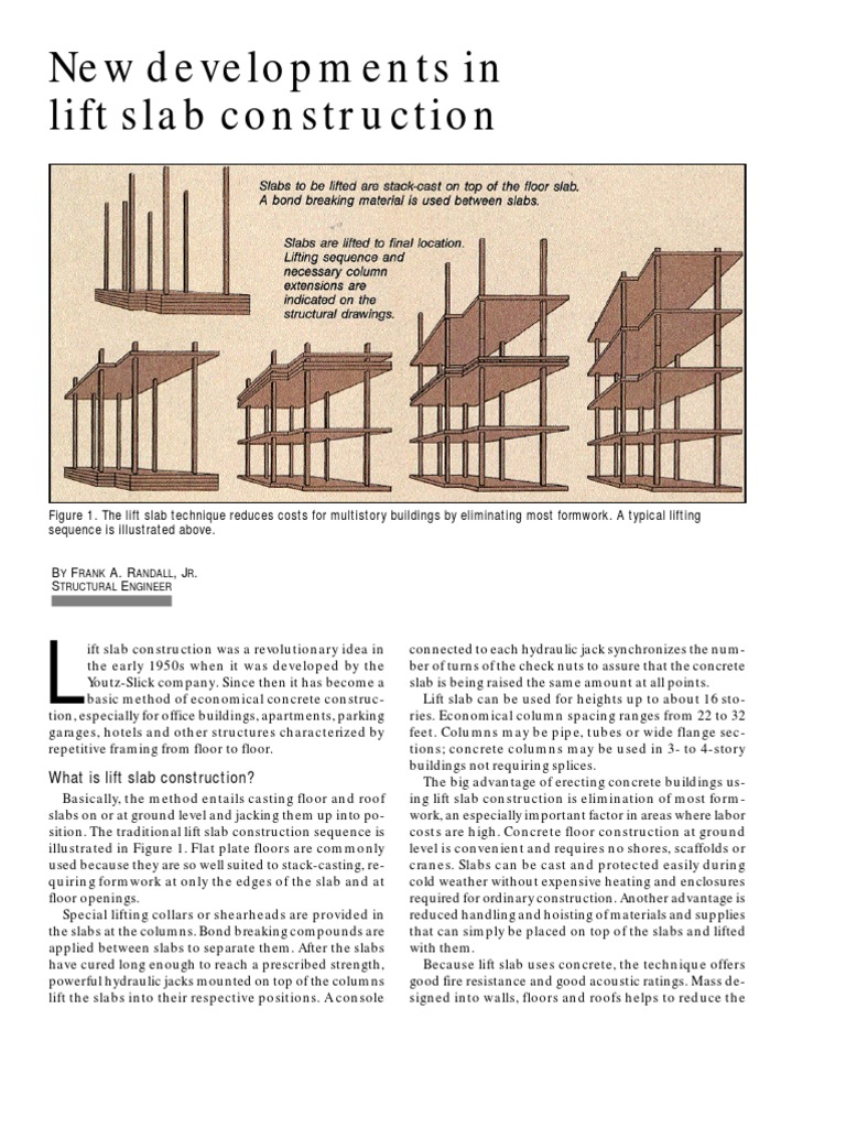 New Developments in Lift Slab Construction_tcm45343687 Elevator Column