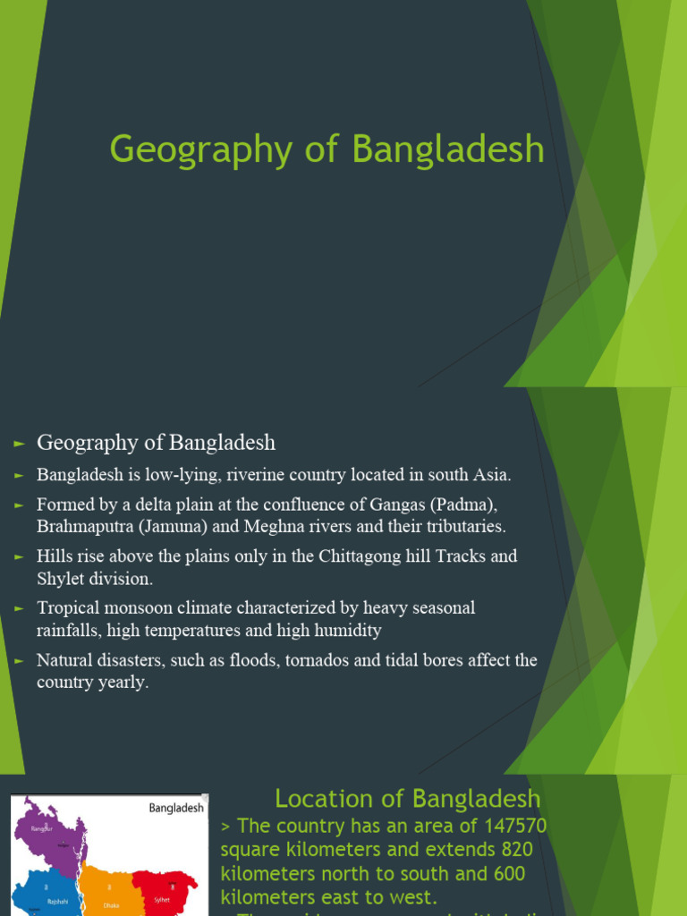 Lec 1 Bangladesh Geography | PDF | Earth Sciences | Tropical Cyclone ...