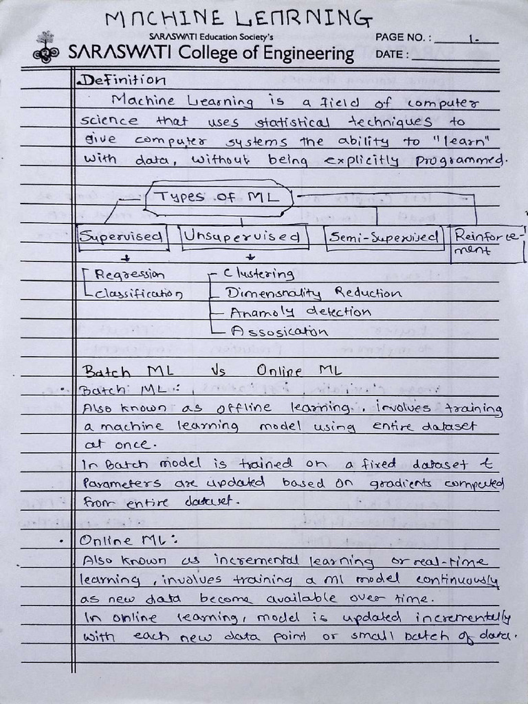CampusX 100 Days of ML Notes | PDF