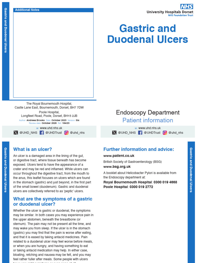 184 23 Gastric Duodenal Ulcers | PDF | Stomach | Gastroenterology