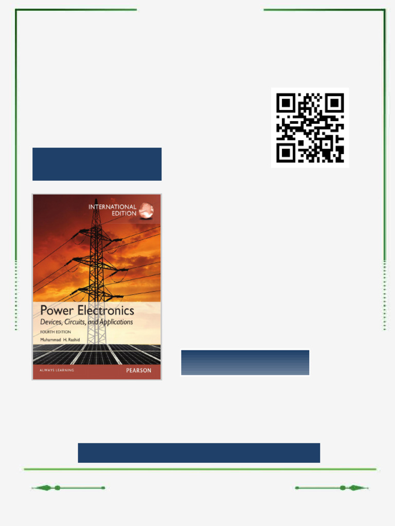 Power Electronics Devices Circuits and Applications 4th Edition by ...