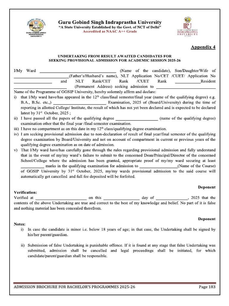 IPU Undertaking | PDF