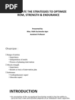 Active Range of Motion (AROM) Exercises Guide | PDF | Skeletal Muscle ...