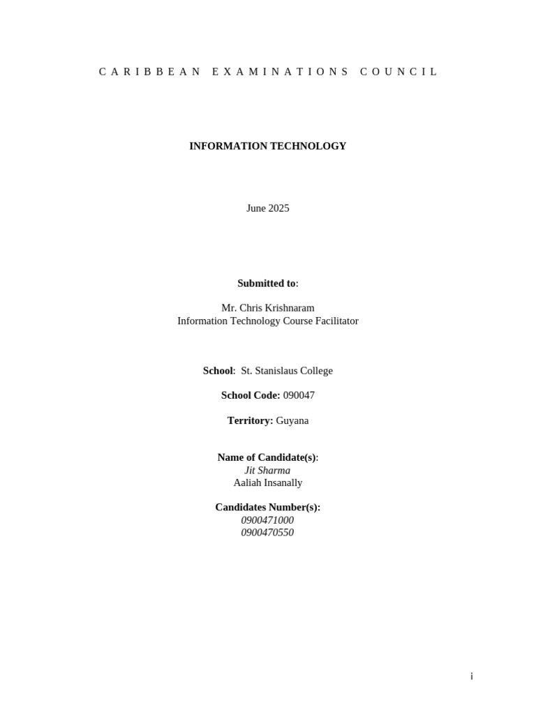 J Sharma A Insanally Title Page | PDF