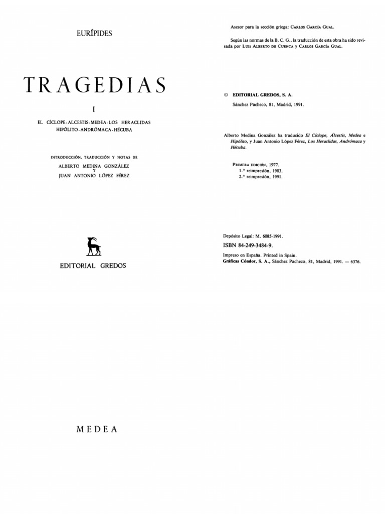 Medea Fragmento | PDF