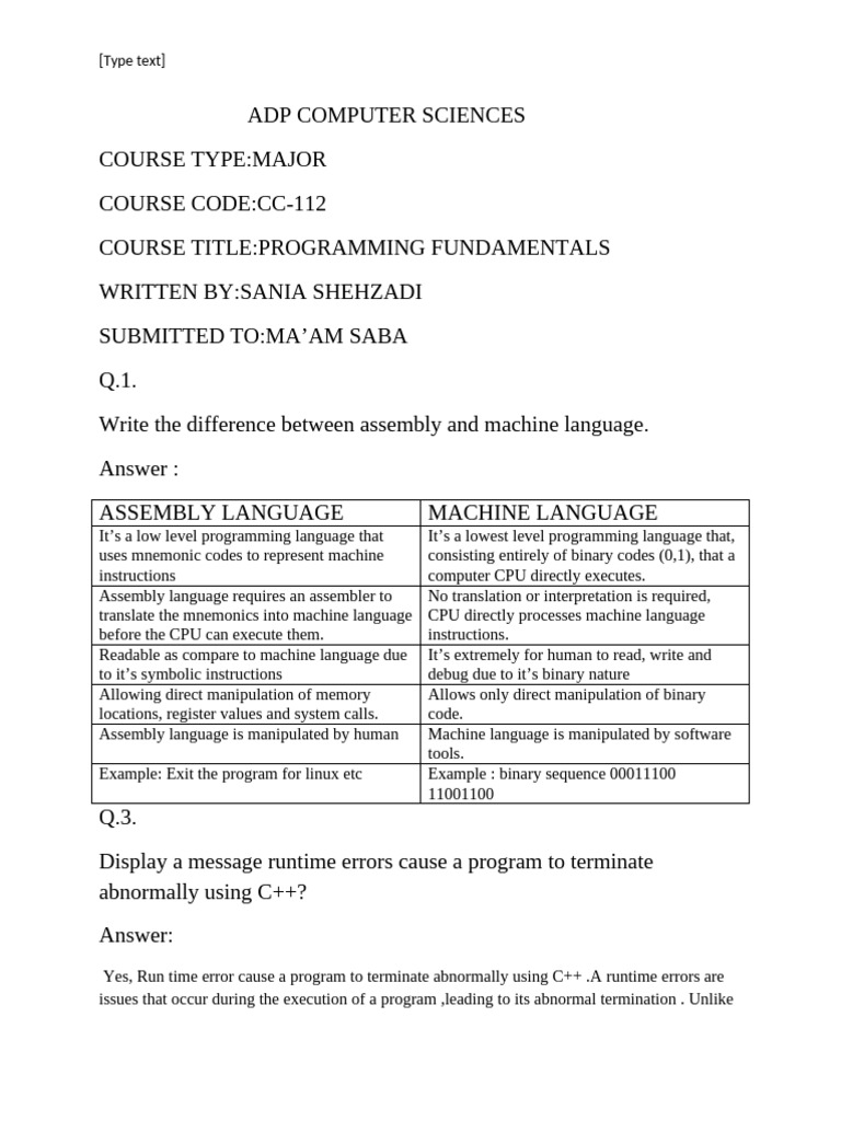 Programming F Assign 2 | PDF | Assembly Language | Computer Program