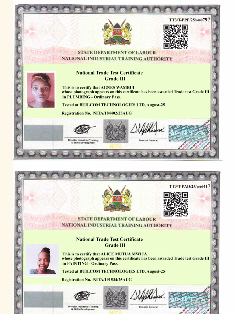 Certificates | PDF