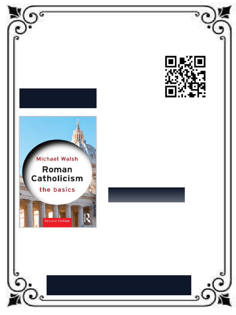 Roman Catholicism The Basics 2nd Edition Michael Walsh Ebook Testbank ...
