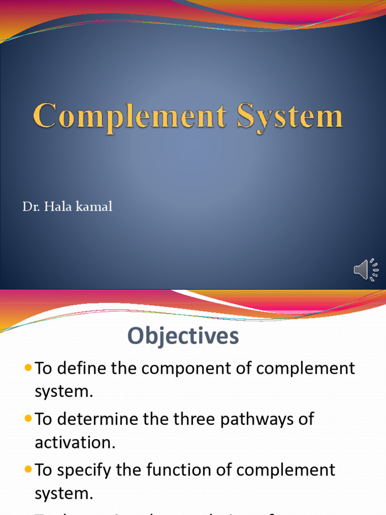 5 - Complement System - Compressed | PDF | Complement System | Immune ...