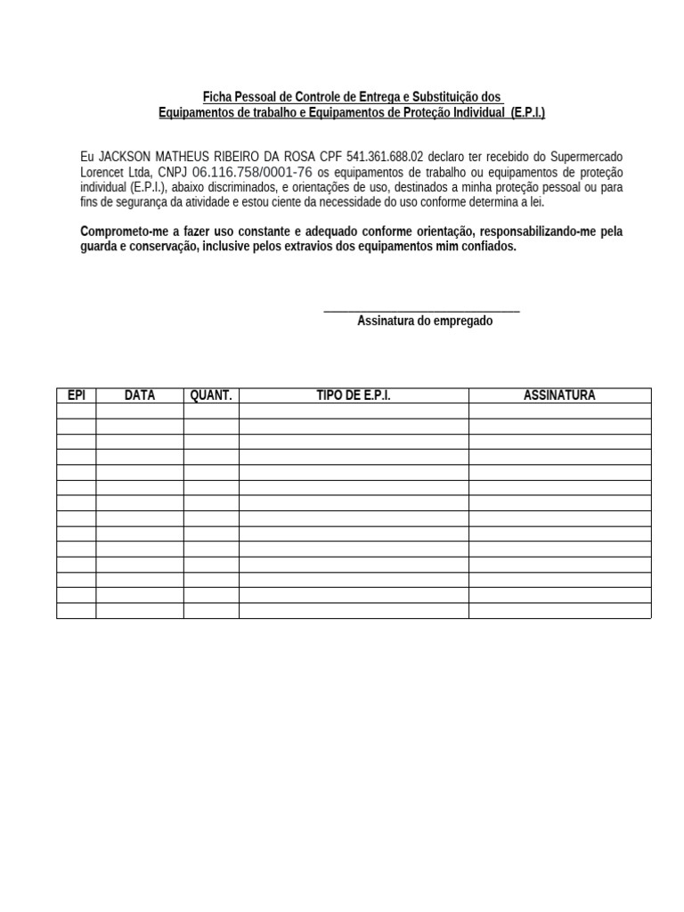 Ficha de IPI | PDF