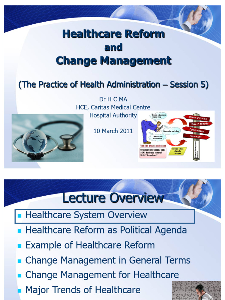 Healthcare Reform and Change Management | PDF | Health Care | Leadership