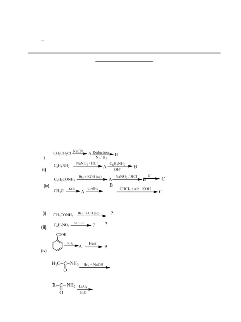 2 Preparation Amines | PDF