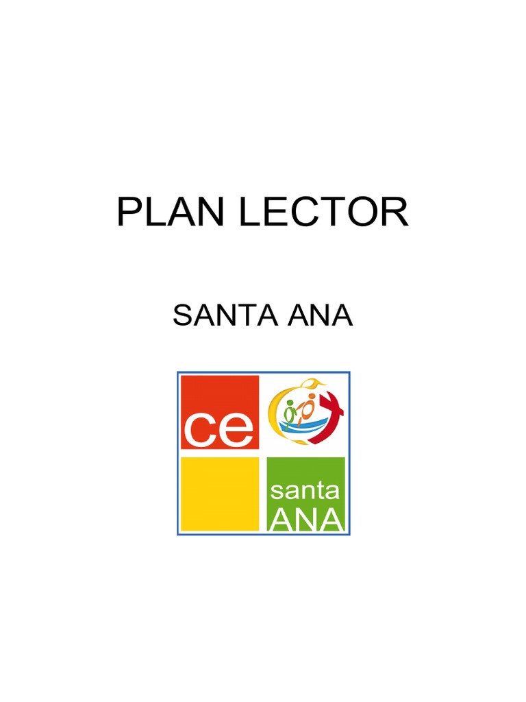 Plan Lector | PDF | Comprensión lectora | Aprendizaje
