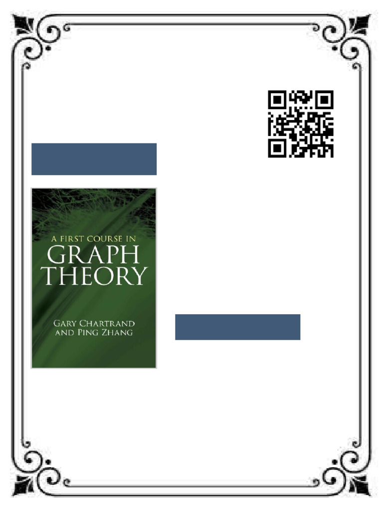 A First Course in Graph Theory 1, Revised & Corrected Edition Gary ...