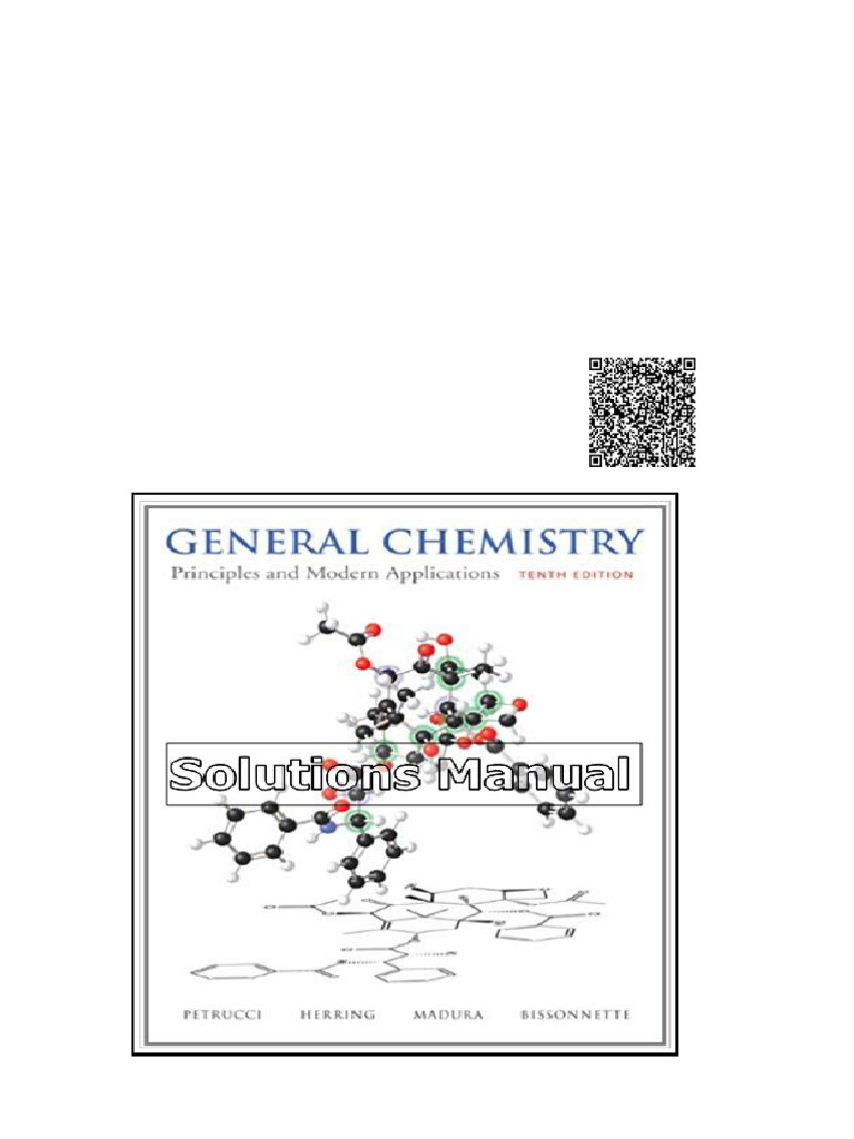 General Chemistry Principles and Modern Applications 10th Edition ...