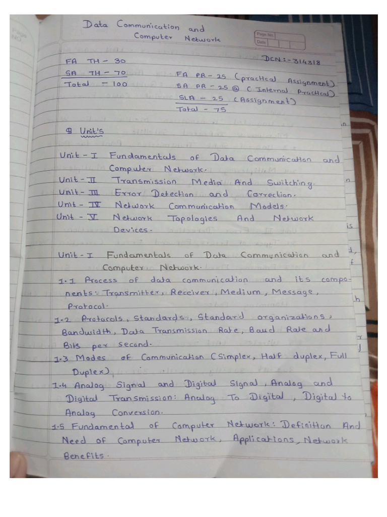 DCN Notes PDF | PDF