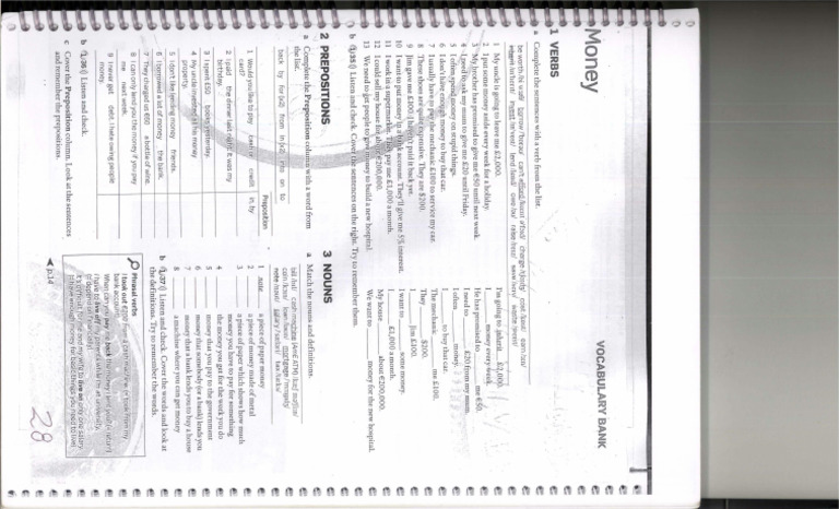 Money Exercises | PDF