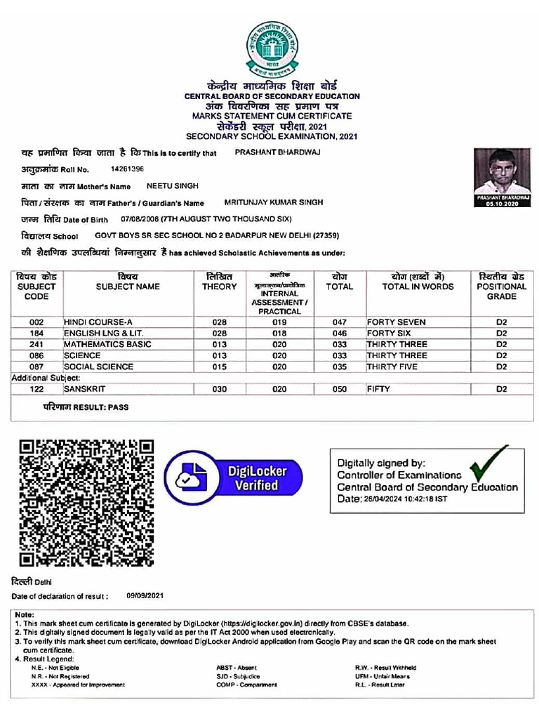 Rishabh 10th 1 | PDF