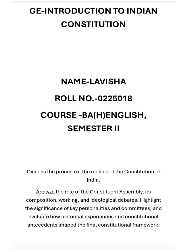 Assignment Ge | PDF