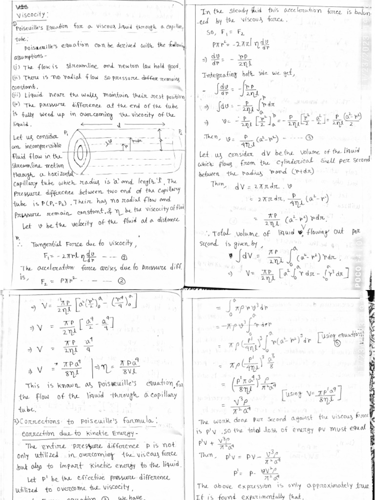 Mechanics Note | PDF