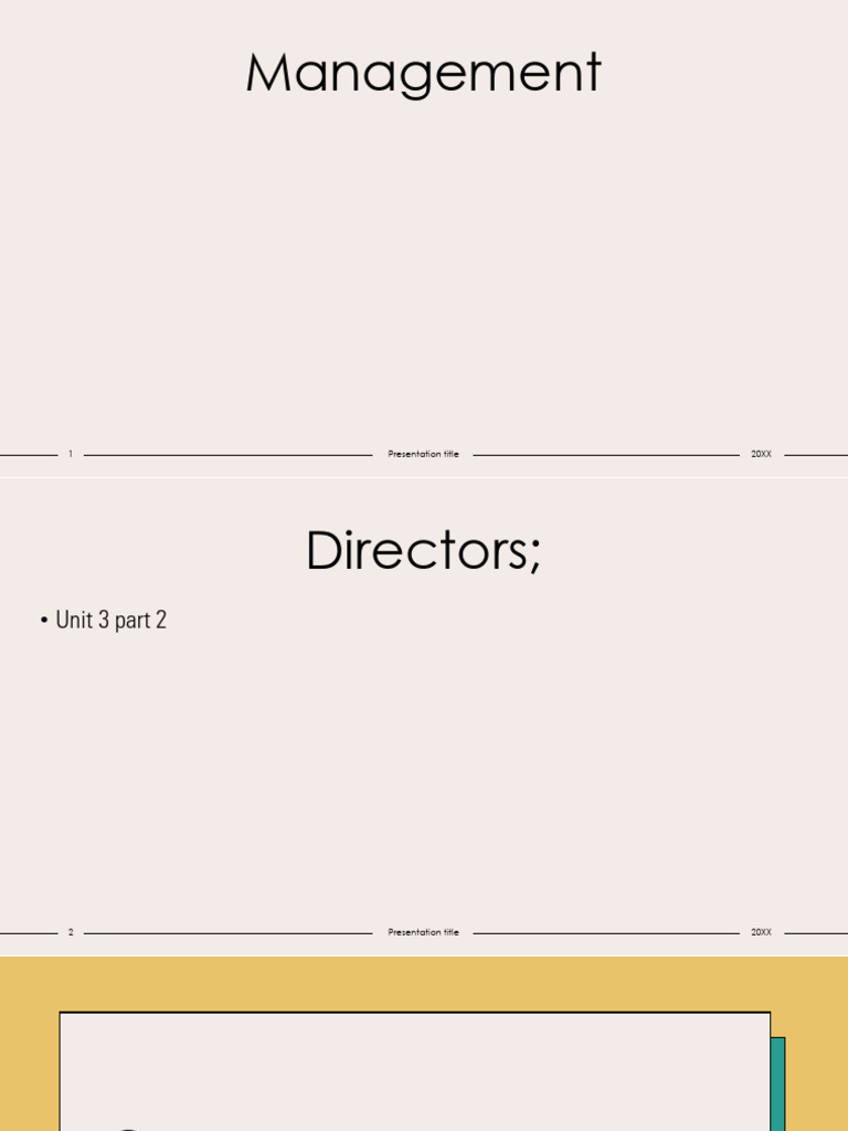 Company Management Unit 3 Part 2 | PDF | Business | Business Law