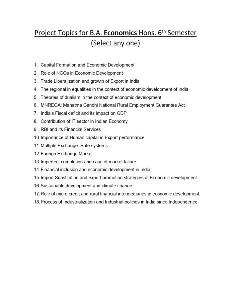 Project Guideline Ba 2020 | PDF