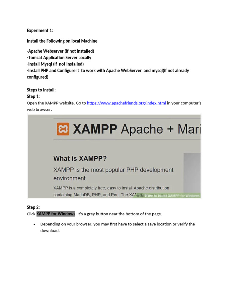 WT Lab Exp 1 & 2 | PDF | Web Server | Internet & Web