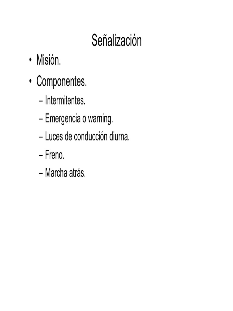 0301 Ceav Senalizacion | PDF | Relé | Vehículos
