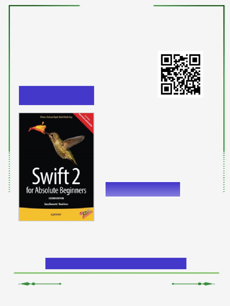 Swift 2 For Absolute Beginners 2nd Edition Gary Bennett Ebook All in ...
