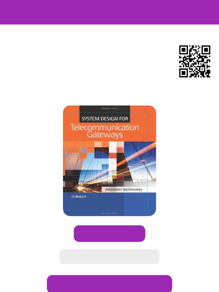 System Design For Telecommunication Gateways 1st Edition Alexander ...