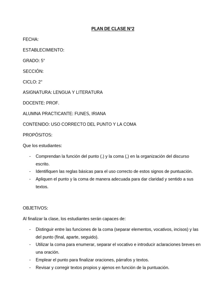 2 - Uso Correcto Del Punto y La Coma | PDF | Puntuación | Coma