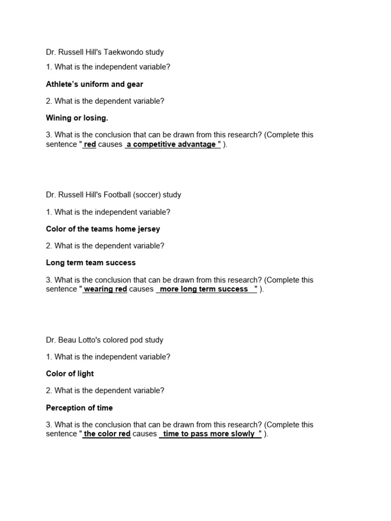 PSY 103 Lesson 4 Assignment | PDF