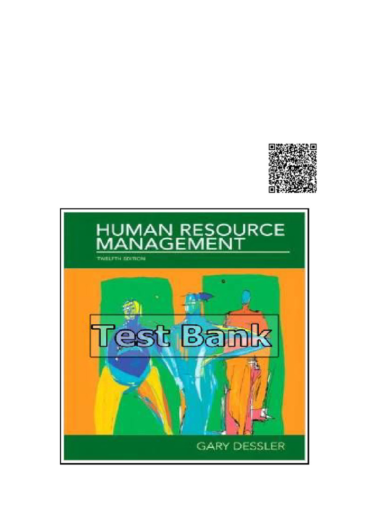 Human Resource Management 12th Edition Dessler Test Bank | PDF | Orbit ...