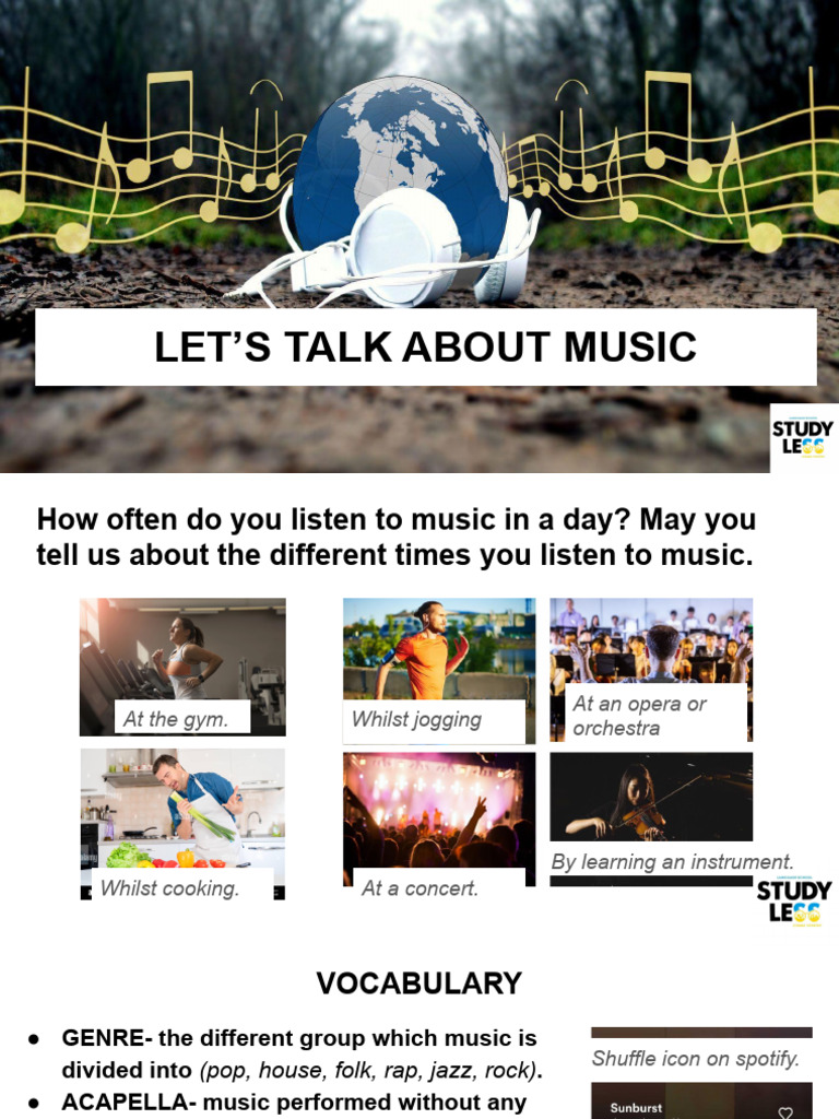 Let's Talk About Music | PDF | Entertainment | Music Education