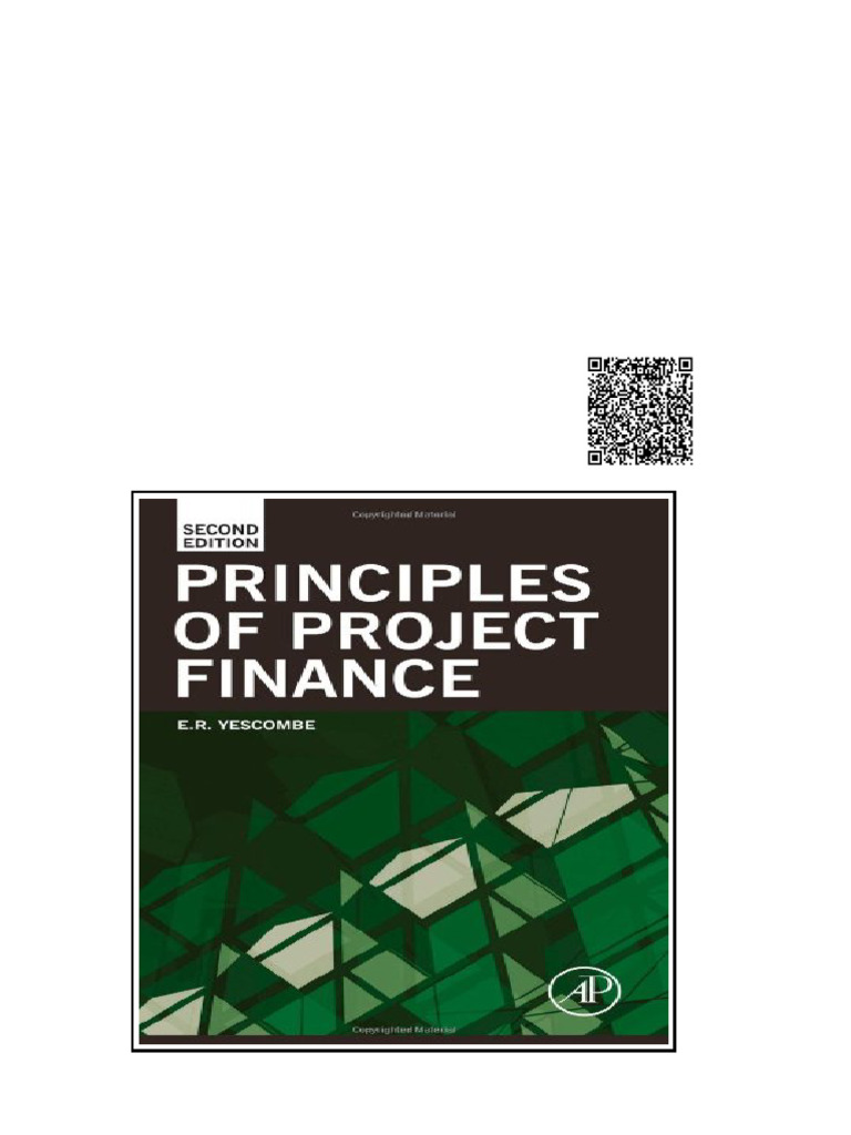 Principles of Project Finance 2nd Edition E. R. Yescombe | PDF