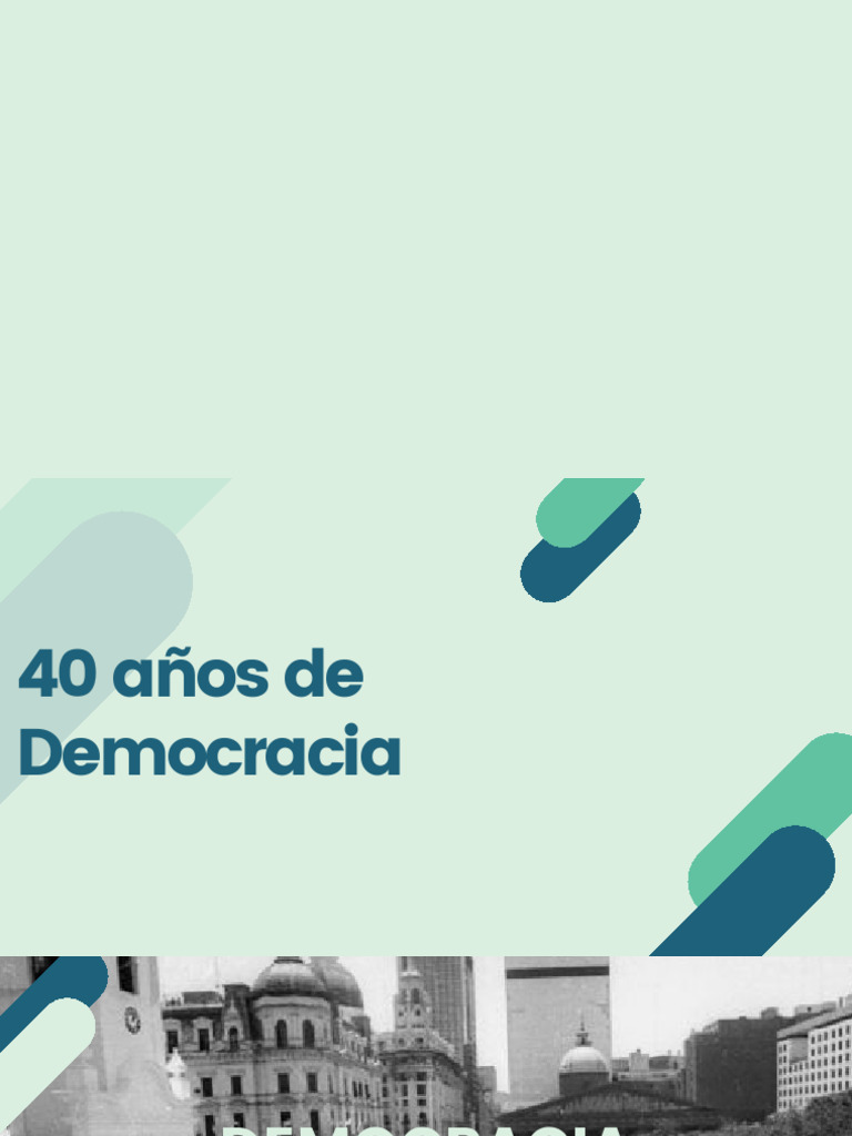 40 Años de Democracia | PDF