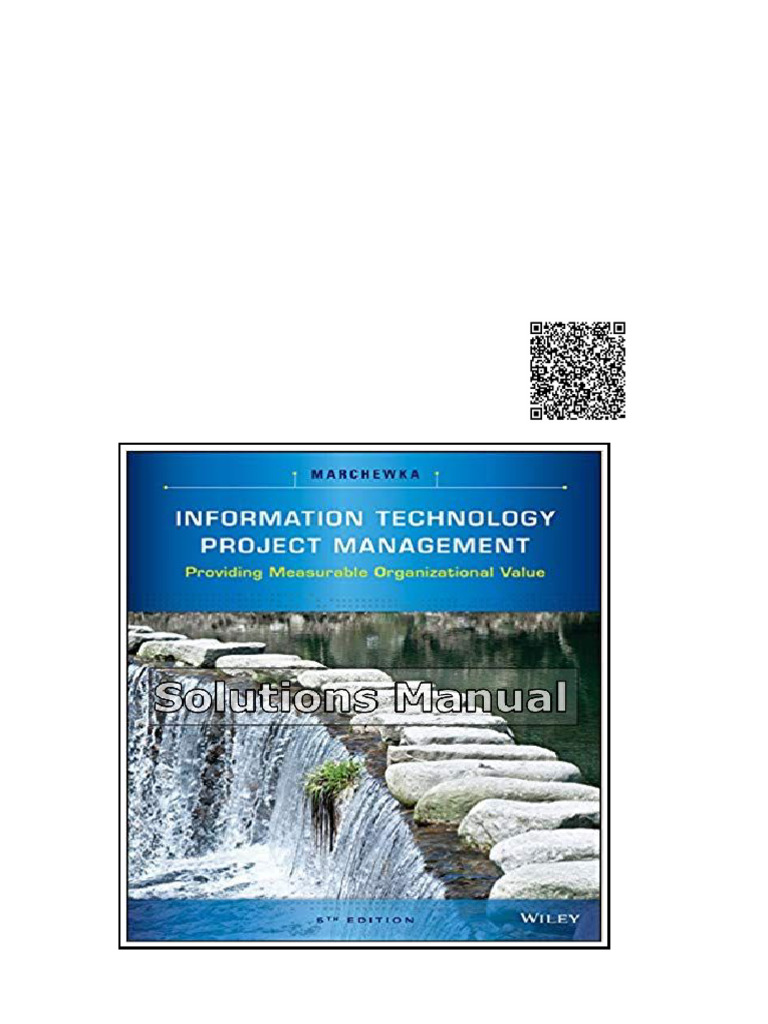 Information Technology Project Management 5th Edition Marchewka ...