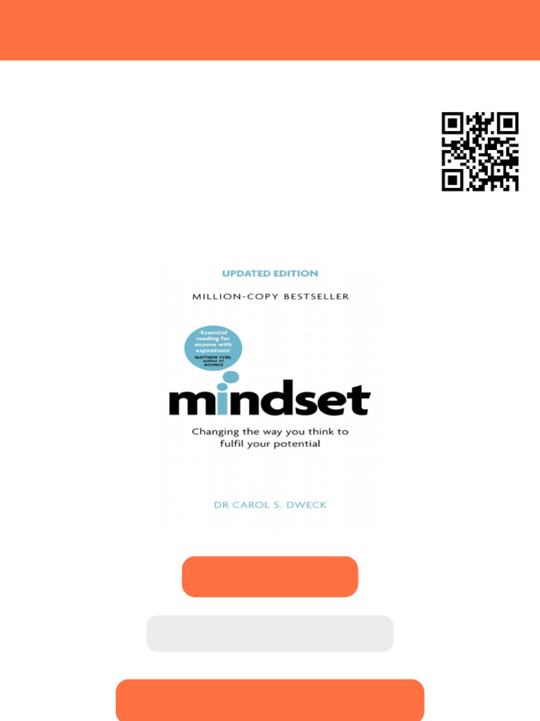 Mindset Changing The Way You Think To Fulfil Your Potential Updated ...