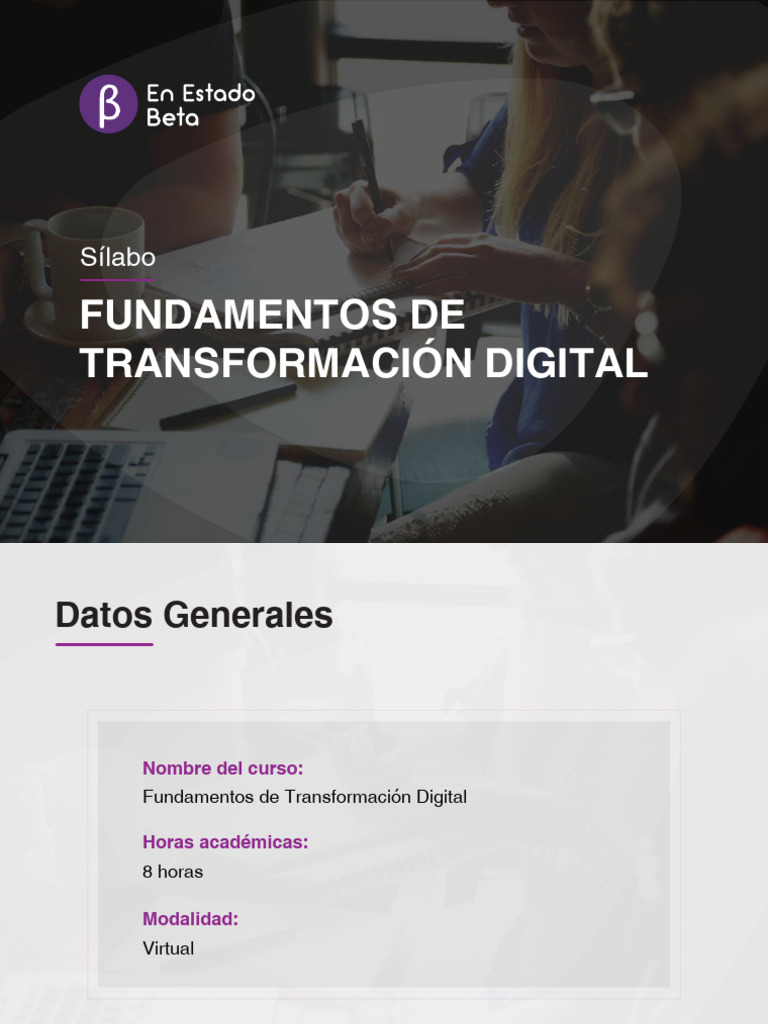 Fundamentos de Transformación Digital4 | PDF | Internet de las Cosas ...
