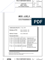 MCS - LCB II List of Parameters