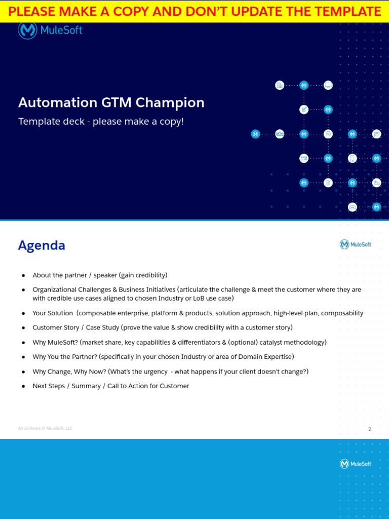 1 Automation GTM Template Deck VDS | PDF | Automation | Internet Bot