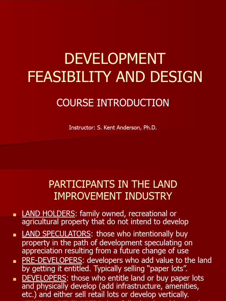 Development Feasibility and Design | PDF | Zoning | Building