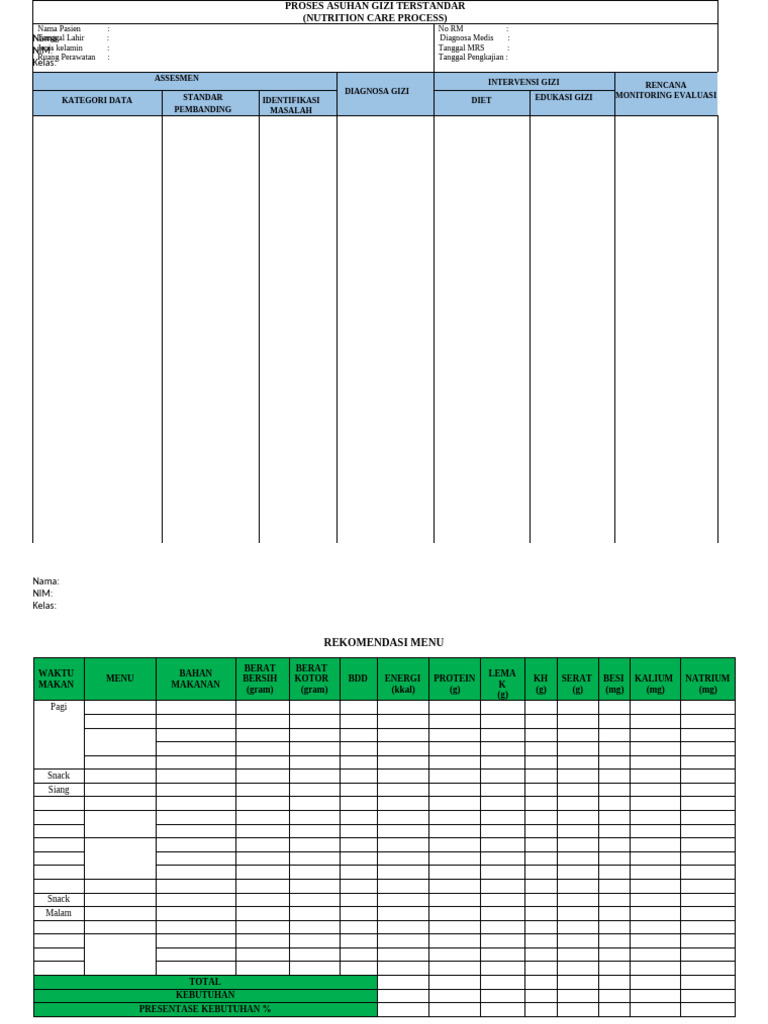 Template Baru PAGT 2026 | PDF