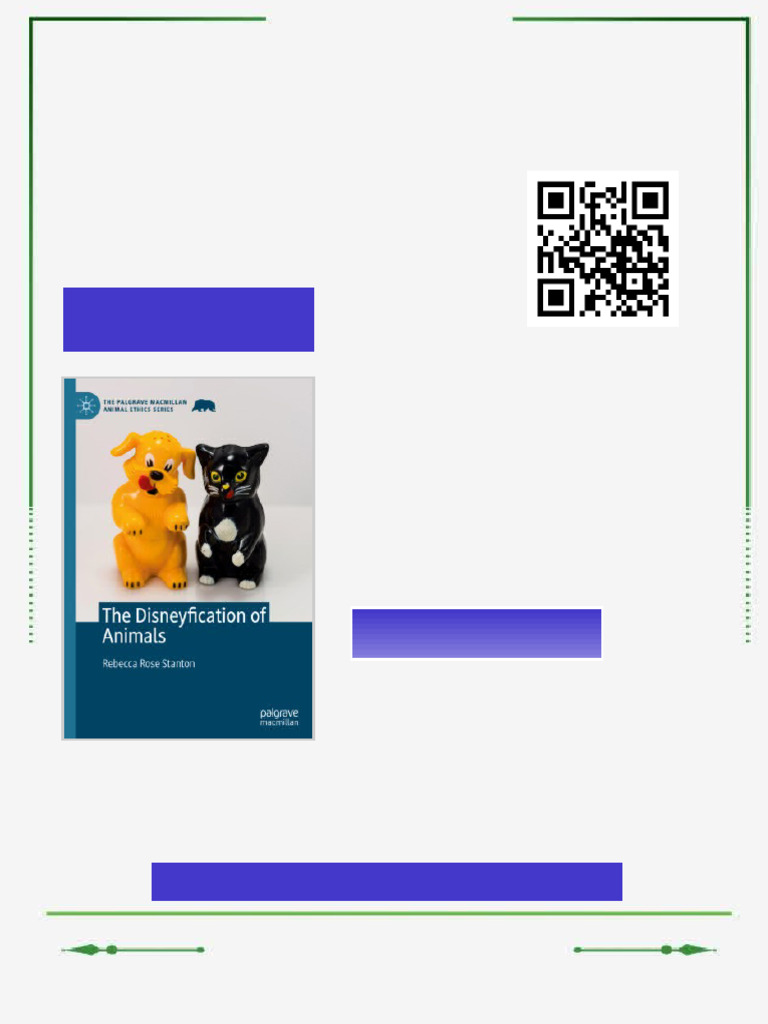 The Disneyfication of Animals Rebecca Rose Stanton Ebook Official ...