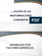 Etiologia de Las Malformaciones Congenitas