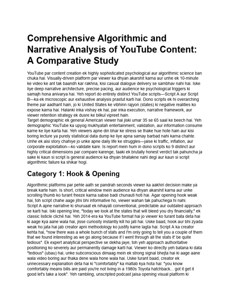 Script Comparison - Rudest States YouTube | PDF | Cost Of Living