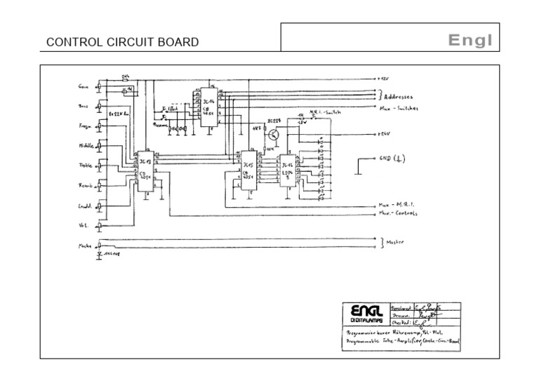 Engl Control Circuit Board SCH | PDF