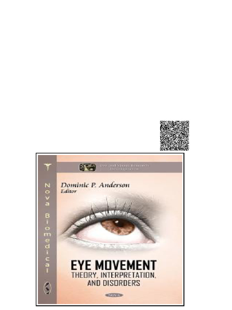 Eye Movement Theory Interpretation and Disorders Theory Interpretation ...